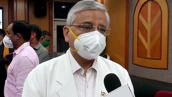 Dr Guleria said vaccines can be tweaked for protection against Omicron. (ANI) Dr Guleria said vaccines can be tweaked for protection against Omicron. (ANI)