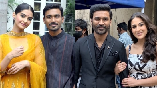 Dhanush has worked with Sonam Kapoor in Raanjhanaa and worked with Sara Ali Khan in Atrangi Re.&nbsp;