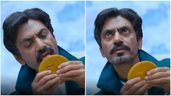 Nawazuddin Siddiqui in a crossover scene in Squid Game.