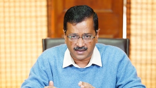 Delhi chief minister Arvind Kejriwal.(HT Photo)