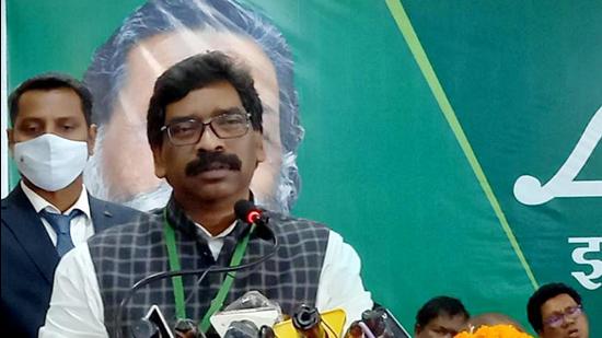 Jharkhand chief minister Hemant Soren told the state assembly that the government will start issuing caste certificates in schools as part of a special drive (ANI)