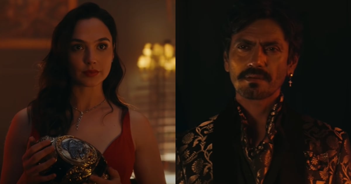 Gal Gadot and Nawazuddin Siddiqui in a new Netflix video. Gal Gadot and Nawazuddin Siddiqui in a new Netflix video. 