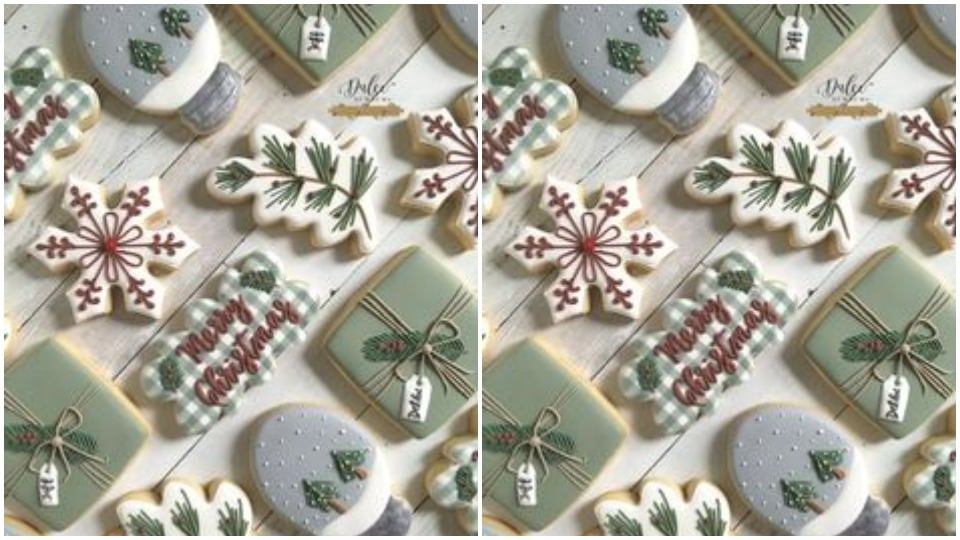 Baking Christmas cookies. With Christmas a few hours away, engage with your family and friends in a Christmas cookie baking session with the themes of Christmas tree, bells and socks. Spread the joy to your neighbours as well.(https://in.pinterest.com/)