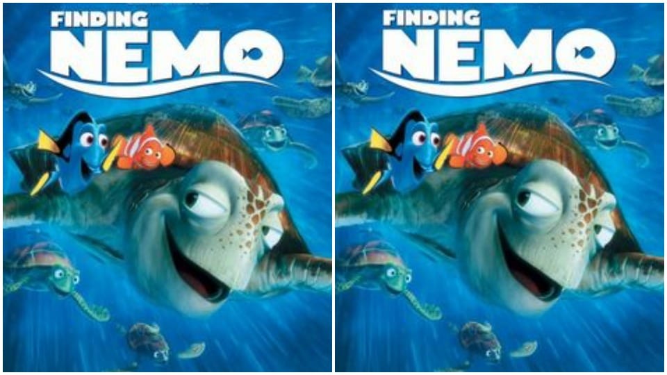Finding nemo (2003) - We saved the best for the last. Finding Nemo is the tale of a father estranged from his son, who embarks on a journey of finding him. Meanwhile, Nemo, the clown fish is stuck in a dentist's fish tank, he plans on escaping.(https://in.pinterest.com/)