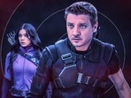 Hawkeye stars Jeremy Renner and Hailee Steinfeld in the lead roles. Hawkeye stars Jeremy Renner and Hailee Steinfeld in the lead roles.