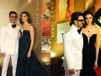 Take inspiration from Deepika Padukone on how to don a strapless evening gown.