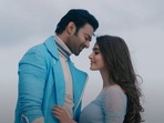 Prabhas and Pooja Hegde in a still from Radhe Shyam.