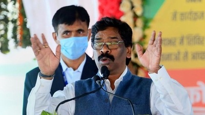 Jharkhand CM Hemant Soren. (PTI) (HT_PRINT)