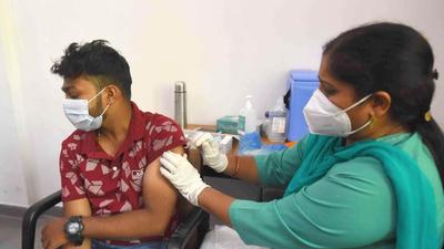 Almost 40,000 people in Chandigarh are also due for the Covid vaccine second dose but they have not completed the 16-week time gap yet. (Ravi Kumar/HT) Almost 40,000 people in Chandigarh are also due for the Covid vaccine second dose but they have not completed the 16-week time gap yet. (Ravi Kumar/HT)