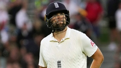 England's Dawid Malan returns to pavilion after getting dismissal during the 4th day of the Ashes series between England and Australia, at Adelaide Oval, in Adelaide on Sunday. (ANI) England's Dawid Malan returns to pavilion after getting dismissal during the 4th day of the Ashes series between England and Australia, at Adelaide Oval, in Adelaide on Sunday. (ANI)