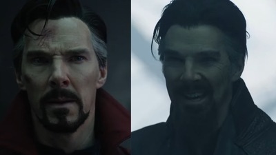 Benedict Cumberbatch is both the good and the evil Doctor Strange in Doctor Strange in the Multiverse of Madness teaser. Benedict Cumberbatch is both the good and the evil Doctor Strange in Doctor Strange in the Multiverse of Madness teaser.