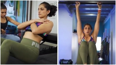 Kubbra Sait shares her workout routine, busts health myths (Instagram/@kubbrasait)