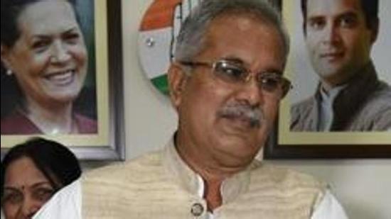 Chief Minister Bhupesh Baghel said that the results were expected and people have voted keeping in mind the government’s policies and schemes. (HT PHOTO.)