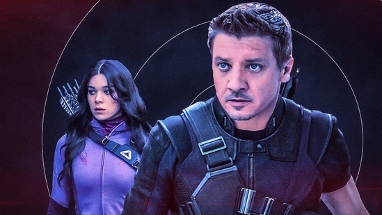 Hawkeye stars Jeremy Renner and Hailee Steinfeld in the lead roles.