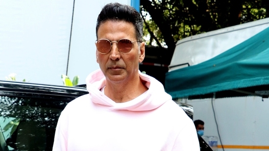 Akshay Kumar at a promotional event for Sooryavanshi. (ANI Photo)