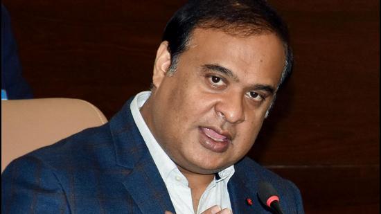 Assam chief minister Himanta Biswa Sarma said there is no restriction on buffalo sacrifice in the temples. However, there will be no sacrifice of cows in the temples or any slaughter. (ANI)