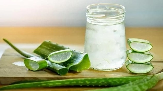 Aloe vera - In case the ankles get cracked all the time, mix 2 tablespoons of aloe vera gel with one tablespoon of glycerin and massage the ankles. It is advised to be done every day before taking bath and then washing it off with warm water.