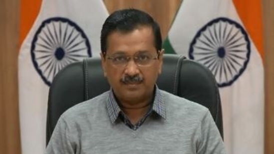 Delhi chief minister Arvind Kejriwal.&nbsp;(Screengrab)