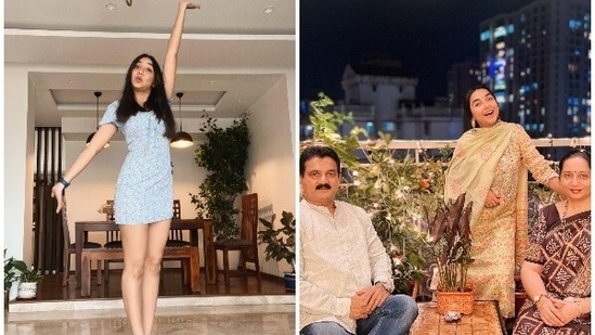Glimpses of Prajakta Koli’s home. (Instagram)