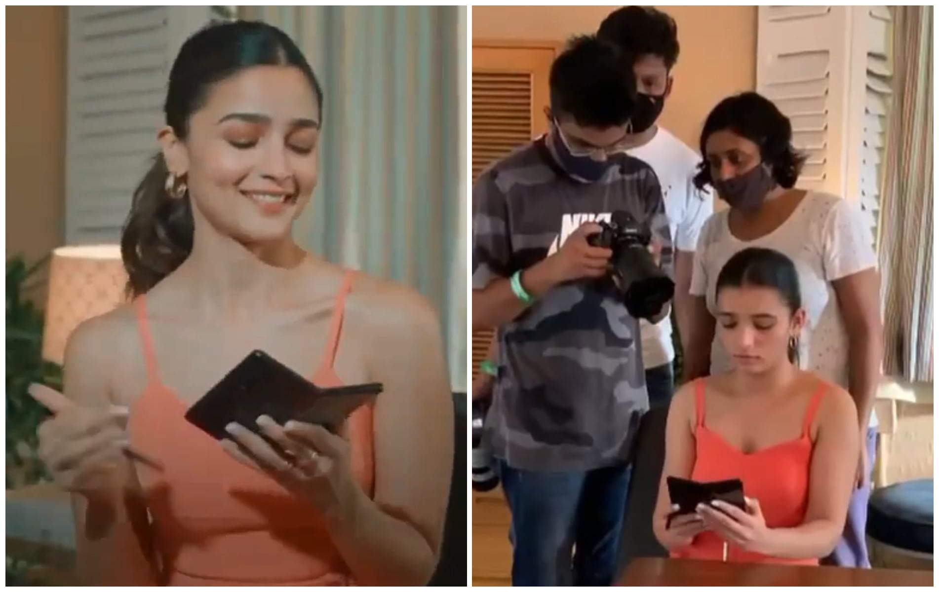 Alia Bhatt Chdai Video - Alia Bhatt's body double shares behind-the-scenes videos from ads with  Ranbir Kapoor, Siddhant Chaturvedi. Watch | Bollywood - Hindustan Times