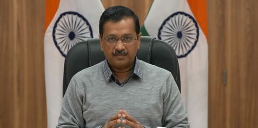 Delhi chief minister Arvind Kejriwal.&nbsp; (Screengrab)
