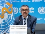 Tedros Adhanom Ghebreyesus, the director-general of the World Health Organization (WHO), talks to the media regarding the coronavirus and global health priorities in 2022. (AP) Tedros Adhanom Ghebreyesus, the director-general of the World Health Organization (WHO), talks to the media regarding the coronavirus and global health priorities in 2022. (AP)