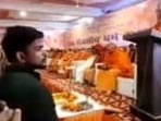 Screengrab from a video of the 3-day Dharma Sansad event in Haridwar.