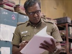 Writer movie review: Samuthirakani plays a cop in the movie, who has spent his entire 35 years of service behind the desk. Writer movie review: Samuthirakani plays a cop in the movie, who has spent his entire 35 years of service behind the desk.