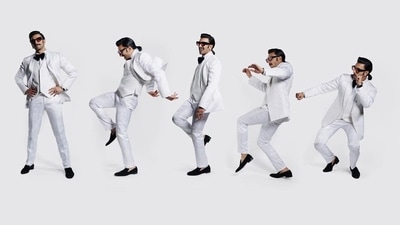 Ranveer Singh in white tuxedo, black bow tie is fashion inspo for modern groom (Instagram/ranveersingh) Ranveer Singh in white tuxedo, black bow tie is fashion inspo for modern groom (Instagram/ranveersingh)