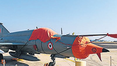 IAF operates four squadrons of MiG-21 Bison aircraft. (HT Photo) IAF operates four squadrons of MiG-21 Bison aircraft. (HT Photo)