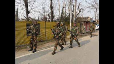 The slain Hizbul terrorist was identified as Shahzad Ahmad Seh, who was in his early 20s, a resident of Sehpora in Kulgam. (Ht photo) The slain Hizbul terrorist was identified as Shahzad Ahmad Seh, who was in his early 20s, a resident of Sehpora in Kulgam. (Ht photo)