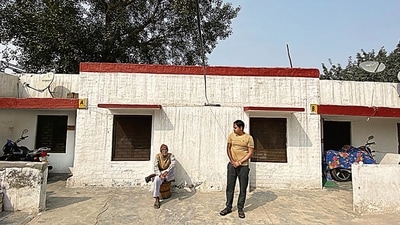 The houses were part of the so-called railway colony in Gurugram, and were allotted to railway employees. The houses were part of the so-called railway colony in Gurugram, and were allotted to railway employees.