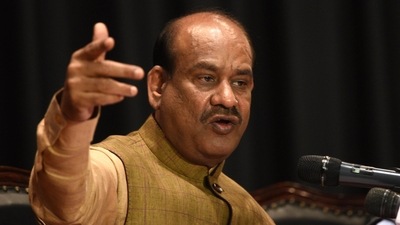 “The way in which dignity and decency are decreasing inside Houses is a cause of worry," said Lok Sabha Speaker Om Birla (Arvind Yadav/ Hindustan Times) “The way in which dignity and decency are decreasing inside Houses is a cause of worry," said Lok Sabha Speaker Om Birla (Arvind Yadav/ Hindustan Times)