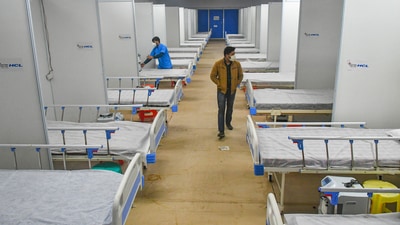 A government analysis found that 70% of the Omicron Covid-19 cases were asymptomatic. (PTI) A government analysis found that 70% of the Omicron Covid-19 cases were asymptomatic. (PTI)