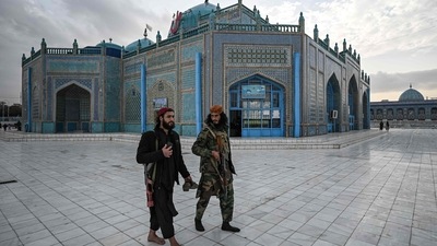 The diplomat informed that nearly 10,000 Afghans live in the country, who can receive assistance from the embassy. (AFP)