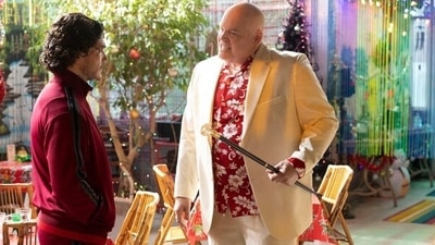 Vincent D'Onofrio as Kingpin in a still from Hawkeye. Vincent D'Onofrio as Kingpin in a still from Hawkeye.