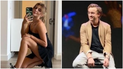 Olivia Jade received a message on Instagram by Tom Felton. Olivia Jade received a message on Instagram by Tom Felton.