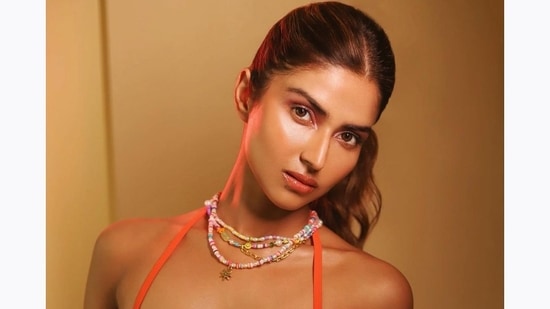 Pranutan Bahl's halter-neck bandeau is the hottest upgrade to beachwear wardrobe&nbsp;(Instagram/pranutan)