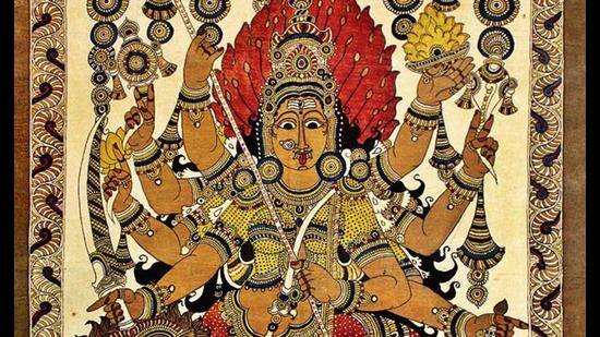 The painting traditions of Kalighat, Madhubani, Mata ni Pachedi, and Pichwai have come alive in this exhibition themed around the ‘Devi’.