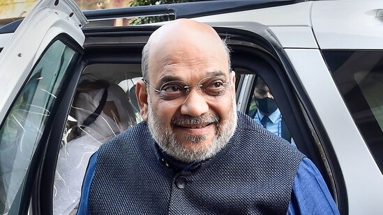 “Narendra Modi govt never took decisions that 'looks' good to the people, he always took decisions that 'did' good to the people,” news agency ANI quoted Amit Shah as saying at an event in Delhi.(PTI)