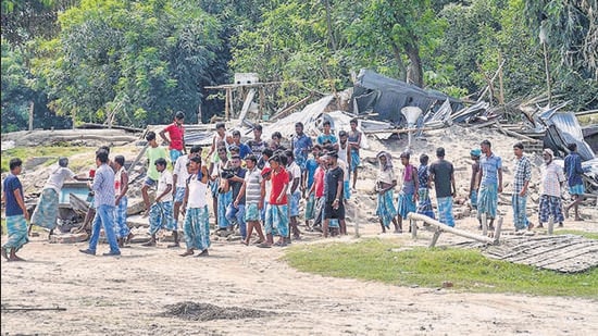 The evicted families were not illegal immigrants or land grabbers, as alleged by the Assam government, the report said. The evicted families were not illegal immigrants or land grabbers, as alleged by the Assam government, the report said.