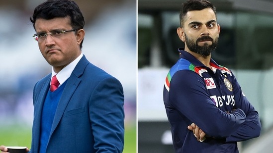 Sourav Ganguly and Virat Kohli have provided contrasting takes on the same topic. (Getty)