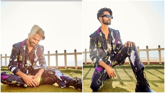 Shahid Kapoor is currently awaiting the release of his upcoming film Jersey. The actor has started the promotions of the film in full swing. Often, Shahid is spotted in promotional events with his co-star Mrunal Thakur. On Thursday, Shahid drove our midweek blues away with a slew of pictures of himself, from one of his recent fashion photoshoots.(Instagram/@shahidkapoor)