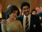Deepika Padukone and Ranveer Singh in a still from 83. Deepika Padukone and Ranveer Singh in a still from 83. 