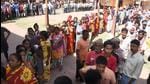 People in a queue during panchayat election in Bihar. (HT photo) People in a queue during panchayat election in Bihar. (HT photo)