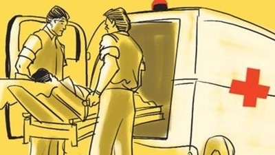 Three persons were killed after the motorcycle they were travelling on collided with a bus in Damoh district in the afternoon, an official said. Three persons were killed after the motorcycle they were travelling on collided with a bus in Damoh district in the afternoon, an official said.