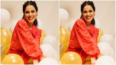 Genelia channelled the Christmas spirit in an all-red ensemble. The 34-year-old looked absolutely chic in a stunning blouse and mini skirt combination from the shelves of the designer-wear label, Anand Bhushan. Celebrity stylists Pranay Jaitly and Shounak Amonkar styled her look for the shoot. (Instagram/@geneliad) Genelia channelled the Christmas spirit in an all-red ensemble. The 34-year-old looked absolutely chic in a stunning blouse and mini skirt combination from the shelves of the designer-wear label, Anand Bhushan. Celebrity stylists Pranay Jaitly and Shounak Amonkar styled her look for the shoot. (Instagram/@geneliad)