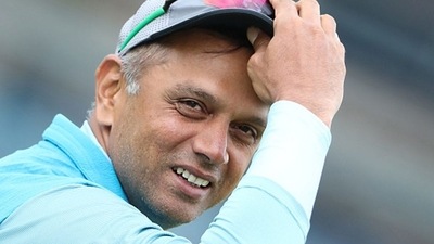 India coach Rahul Dravid. (Getty) India coach Rahul Dravid. (Getty)