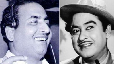 Mohammed Rafi and Kishore Kumar were friends.
