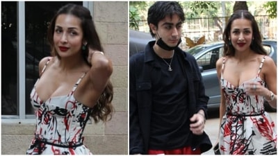 Christmas 2021: People all around the world are celebrating Christmas today, December 25. B-town celebrities are also meeting their families for an intimate lunch and enjoying the festivities. Malaika Arora is also one of them, as she arrived at her mother's house today for a Christmas get-together. (HT Photo/Varinder Chawla) Christmas 2021: People all around the world are celebrating Christmas today, December 25. B-town celebrities are also meeting their families for an intimate lunch and enjoying the festivities. Malaika Arora is also one of them, as she arrived at her mother's house today for a Christmas get-together. (HT Photo/Varinder Chawla)